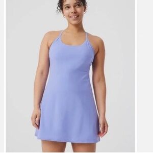 Outdoor Voices Athletic Dress XXL Periwinkle Pocket Tennis Active Stretch Beach
